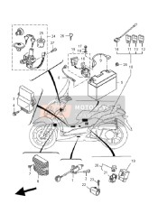 5B2H591A0000, Bloc De Control, Yamaha, 0